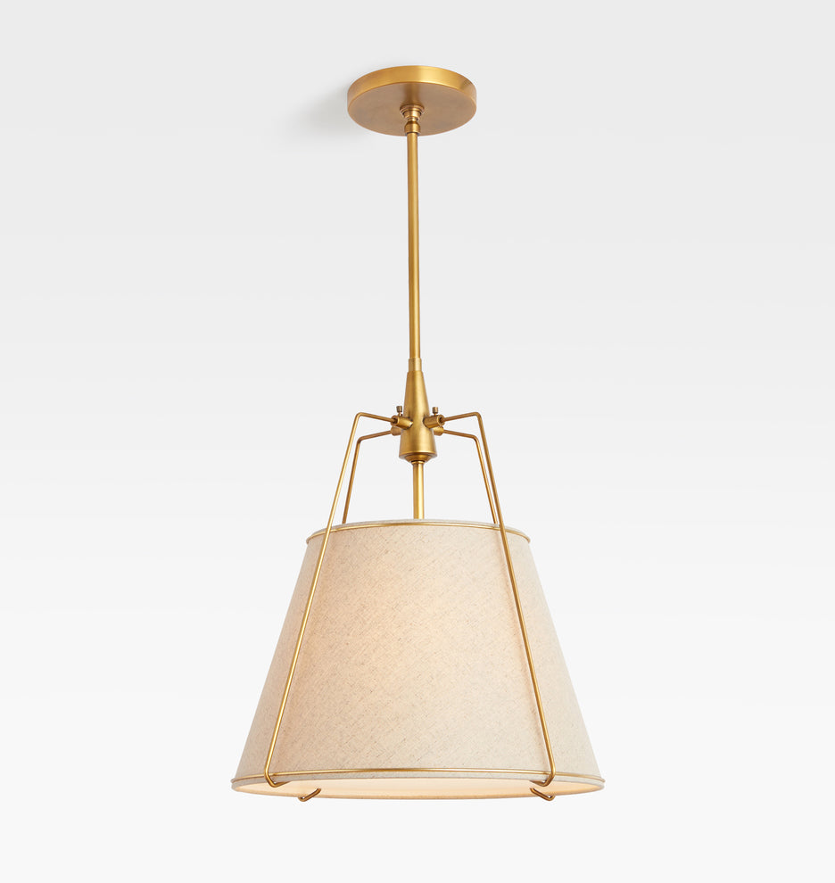 Conical drum pendant hot sale