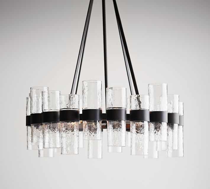 VIOTTO& CO Recycled Glass Chandelier